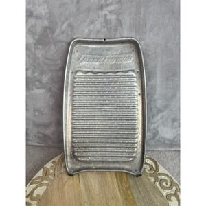 Vintage Speedwash Metal Washboard Chicago Laundry Tool Rustic Farmhouse Decor